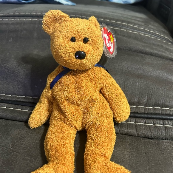 Ty Other - Ty Beanie Baby Fuzz the Bear